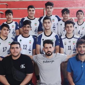 طراحی لباس باشگاه والیبال ملوان جوان